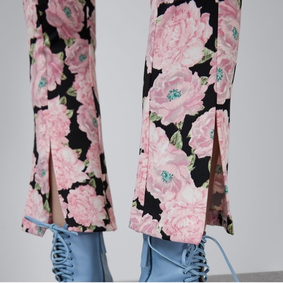 Zara | Stretchy pants with zipper and trim slit - Picture 7 of 11